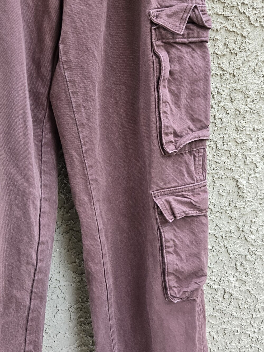 Pacsun 90's Baggy Brown Wide-Leg Cargo Pants - Picture 6 of 13